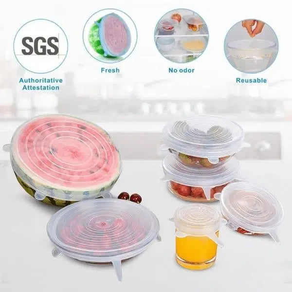 Reusable Silicon Food Covers