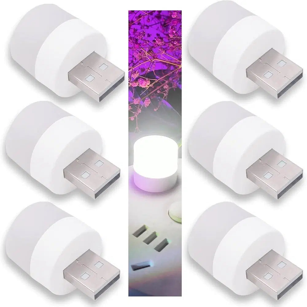 Mini USB LED Bulb Pack of 6