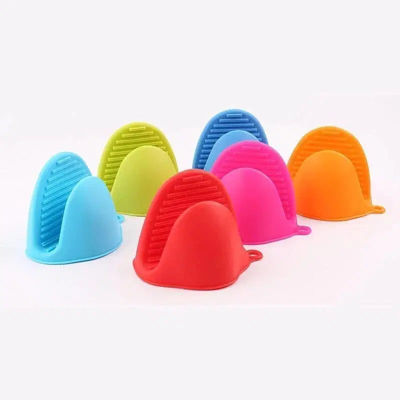 Multicolor Silicone Pot Holders - Set of 4 Pcs - Stylish and Functional Kitchen Accessory